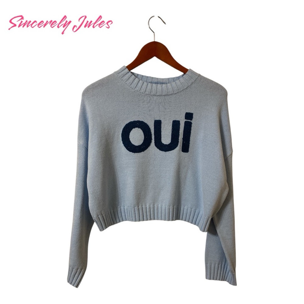 NWT Sincerely Jules Oui Oversized Sweater